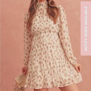 Breath of Youth mock neck dress
